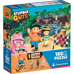 Clementoni Παιδικό Παζλ Supercolor Stumble Guys 180 τμχ 1210-29322 8005125293223