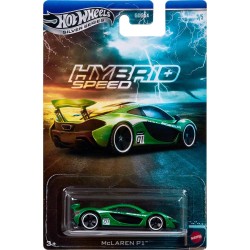 Mattel Hot Wheels Hybrid Speed Toy Vehicle, Die-cast 1:64 Scale Sports Car (styles May Vary) JDY87 / JCB78 194735267408