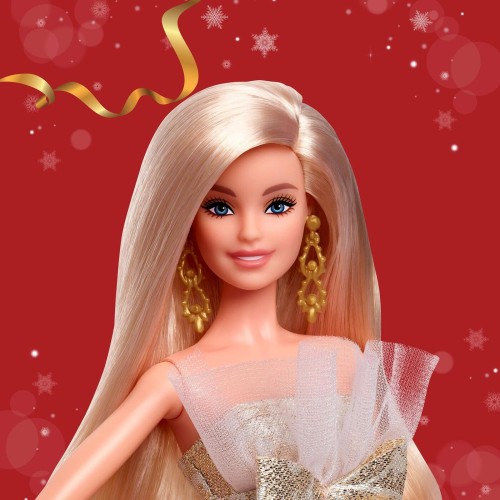 Mattel barbie holiday 2025 - ξανθια signature κούκλα JBH95 194735260966