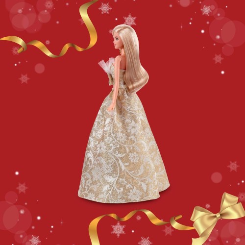 Mattel barbie holiday 2025 - ξανθια signature κούκλα JBH95 194735260966