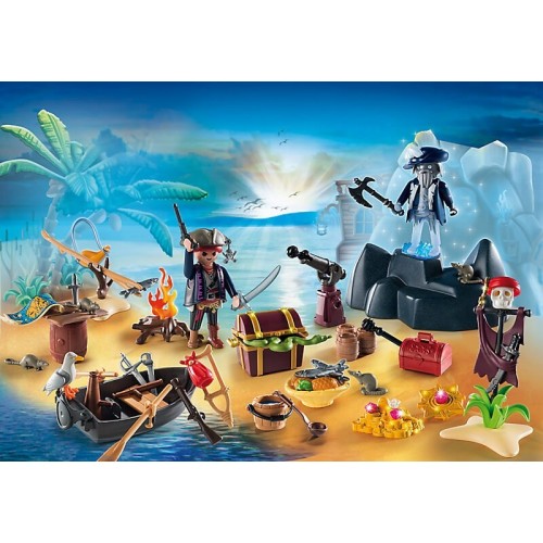 Playmobil Χριστ. Ημερ. Πειρατικό Νησί Θησαυρού 6625 4008789066251