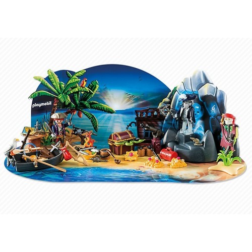 Playmobil Χριστ. Ημερ. Πειρατικό Νησί Θησαυρού 6625 4008789066251