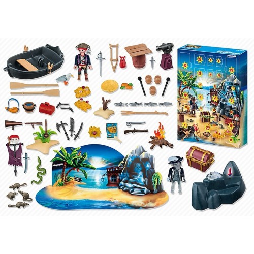 Playmobil Χριστ. Ημερ. Πειρατικό Νησί Θησαυρού 6625 4008789066251