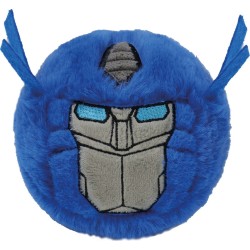 Ty Beanie Bouncers Transformers Optimus Prime Fluffy Ball Bouncing Blue 1607-83044 008421830442