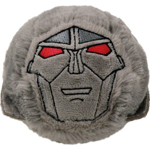 Ty Beanie Bouncers Transformers Megatron Fluffy Ball Bouncing Gray 1607-83043 008421830435