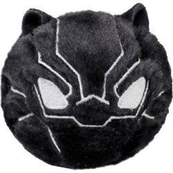 TY Beanie Bouncers Marvel Black Panther Χνουδωτό Μπαλάκι που Αναπηδάει Μαύρο 1607-83030 008421830305