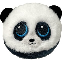 Ty Beanie Bouncers Checkers Fluffy Ball That Always Bounces White and Black 1607-83004 008421830046