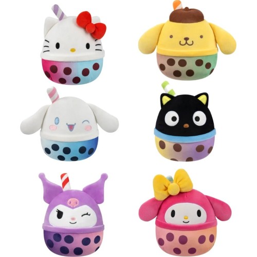 Squishmallows Sanrio Scented Mystery Squad - Mystery Bags - Hello Kitty Λούτρινα W1 (6 Σχέδια) 13εκ - Jazwares 
              
 