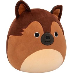 Squishmallows - Poor Dogs (6 Designs) 30cm - Jazwares Mario The German Shepherd Dog, Mario the German Shepherd, Sqcr07957, JWSQ7
