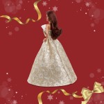 Mattel Barbie Signature 2025 Holiday Barbie Fashion Doll, Seasonal Collector, Dark Brown Hair With Silver & Gold Gown JBH97 1947