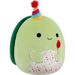 Squishmallows - Λούτρινα Celebration (5 Σχέδια) 19εκ - Jazwares henry the turtle with confetti belly, henry η χελωνα, sqcr07774,