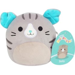 Squishmallows - Plush Wave 8 (6 Designs) 13cm - Jazwares Selly The Scottish Fold Cat, Selly Cat, Sqcr08416, JWSQ4096-F 191726900