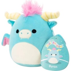Squishmallows - Loutine Wave 8 (6 Designs) 13cm - Jazwares Byron The Dragon, Byron THE Dragos, Sqcr08417, JWSQ4096-F 19172690025