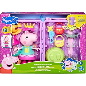 Hasbro Peppa Pig Peppas Dress-up Wardrobe Playset G1017 5010996308078
