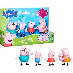 Hasbro Peppa Pig Peppas Family of Five Figure Set G0506 5010996308054
