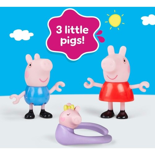 Hasbro Peppa Pig Peppas Family of Five Figure Set G0506 5010996308054