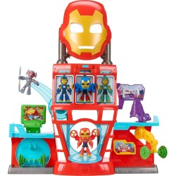 Hasbro Marvel Avengers Iron Man and His Awesome Friends Marvel Iron Quarters Boys and Girls Electr G1259 5010996313270
