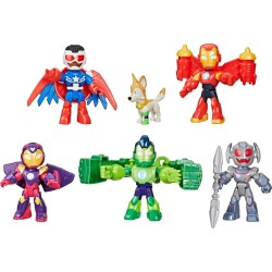 Hasbro Iron Man and His Awesome Friends Marvel Armored-up Avengers Pack Action Fig G1255 5010996313355