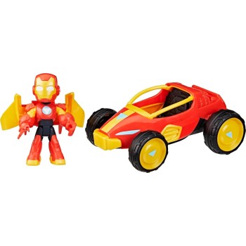 Hasbro Iron Man and His Awesome Friends Marvel Iron Racer Action Figure and Toy Ve G1257 / G1471 5010996288769