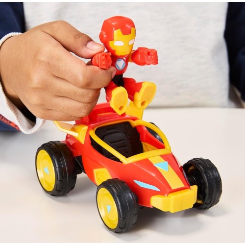 Hasbro Iron Man and His Awesome Friends Marvel Iron Racer Action Figure and Toy Ve G1257 / G1471 5010996288769