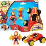 Hasbro Iron Man and His Awesome Friends Marvel Iron Racer Action Figure and Toy Ve G1257 / G1471 5010996288769