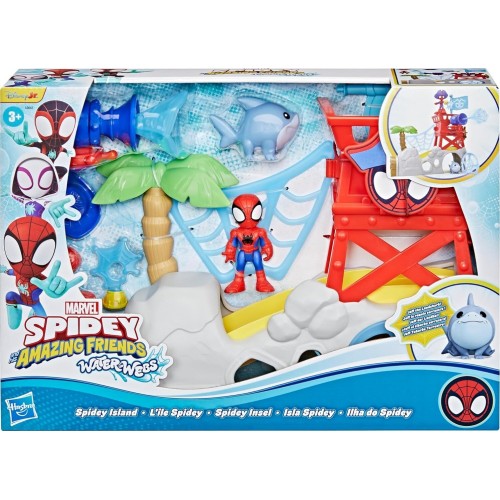 Hasbro Spidey AND HIS Amazing Friends Marvel Toys Water-webs Spidey Island Spider- G0665 5010996308757