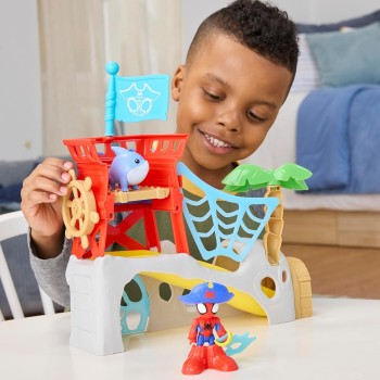 Hasbro Spidey AND HIS Amazing Friends Marvel Toys Water-webs Spidey Island Spider- G0665 5010996308757