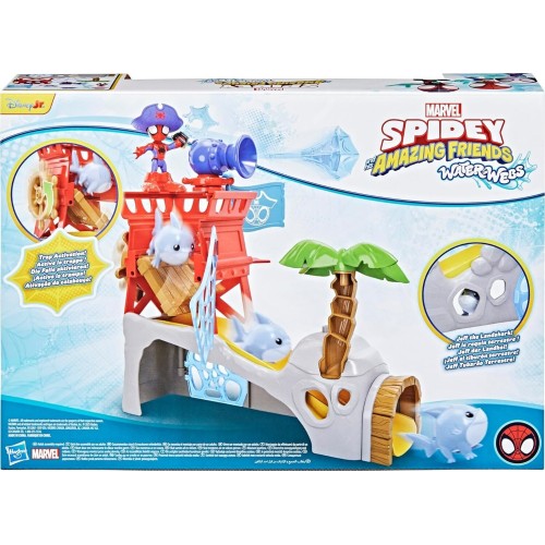 Hasbro Spidey AND HIS Amazing Friends Marvel Toys Water-webs Spidey Island Spider- G0665 5010996308757