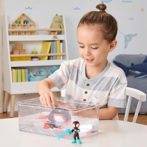 Hasbro Spidey AND HIS Amazing Friends Marvel Water-webs Spin Dolphin Submarine Toy G0663 / G1465 5010996281173
