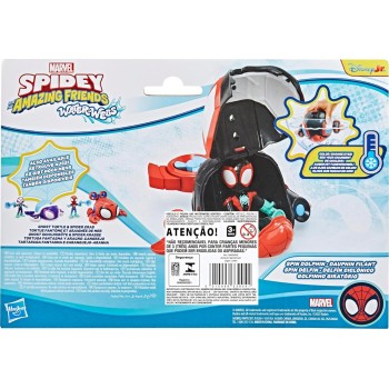 Hasbro Spiderman Spidey AND HIS Amazing Friends Marvel Water-Webs Spin Dolphin Submarine Toy G0663 / G1465 5010996281173