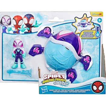Hasbro Spiderman Spidey AND HIS Amazing Friends Marvel Water-webs Ghost Turtle Submarine Toy G0663 / G1466 5010996281197
