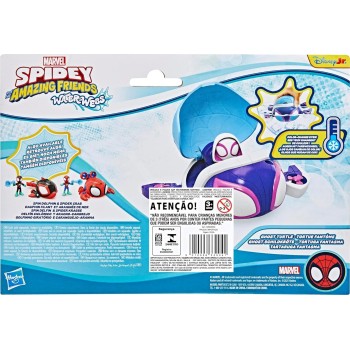 Hasbro Spiderman Spidey AND HIS Amazing Friends Marvel Water-webs Ghost Turtle Submarine Toy G0663 / G1466 5010996281197