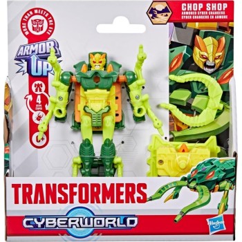 Hasbro Transformers Cyberworld Armored Cyber Changers Chop Shop Action Figure G0747 / G1053 5010996327451