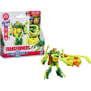 Hasbro Transformers Cyberworld Armored Cyber Changers Chop Shop Action Figure G0747 / G1053 5010996327451