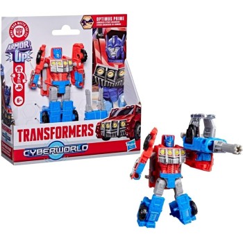 Hasbro Transformers Cyberworld Armored Cyber Changers Optimus Prime G0747 / G1054 5010996327444