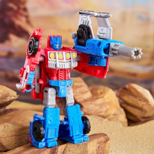 Hasbro Transformers Cyberworld Armored Cyber Changers Optimus Prime Action Figure G0747 / G1054 5010996327444