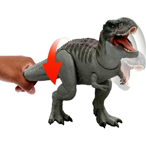 Mattel Jw Rebirth - T- Rex Με Επαναλαμβανόμενο Δάγκωμα Και Ήχους Jurassic World Παιδικά Φιγούρα Παιχνιδιού JCH02 194735270644