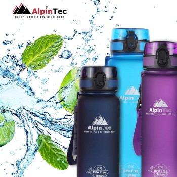 Παγούρι Tritan Alpintec Kids 400Ml (Καλαμάκι) Glow Blue-Cars C-400-GBCAR 4891321283779