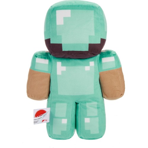 Mattel Minecraft Λούτρινο Παιχνίδι Diamond Steve  HBN39 / HPP23 194735164912