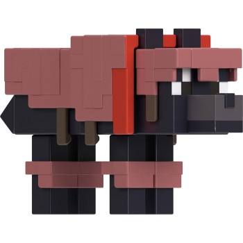 Mattel Minecraft Armored Wolf Action Figure & Accessories Set, 3.25-Inch Scale Collectible Toy GTP08 / JCN35 194735273409
