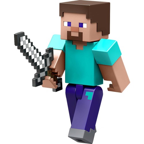 Mattel Minecraft Underwater Steve, 3.25-Inch Scale GTP08 / JCN39 194735273379