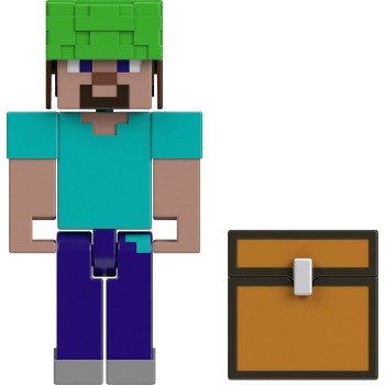 Mattel Minecraft Underwater Steve Action Figure & Accessories Set, 3.25-Inch Scale Collectible Toy GTP08 / JCN39 194735273379