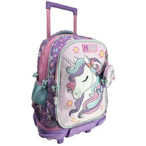 Diakakis imports Σακίδιο Τρόλεϊ Must Team Lovely Unicorn Με 3 Θήκες 000586284 5205698732034