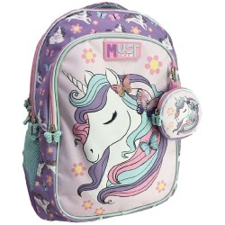 Diakakis imports Backpack Must Team Lovely Unicorn With 3 Pockets 000586281 5205698731976