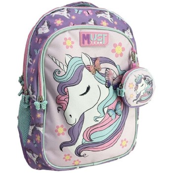 Diakakis imports Σακίδιο Πλάτης Must Team Lovely Unicorn Με 3 Θήκες 000586281 5205698731976