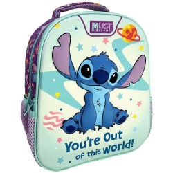 Diakakis imports Backpack Must Team Disney Stitch You're Out Of This World With 2 Pockets 000564814 5205698726934