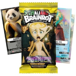 Giochi Preziosi Skifidol Italian Brainrot Trading Card Game Sachet With 14 Collectible Cards B Cosmic Hallucination - Various De