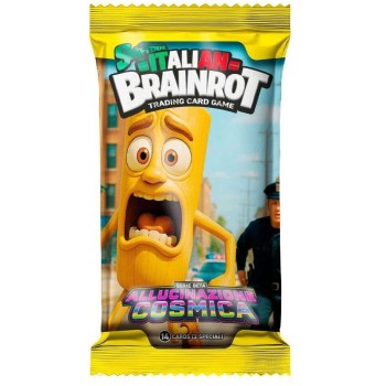 Giochi Preziosi Skifidol Italian Brainrot Trading Card Game Sachet With 14 Collectible Cards B Cosmic Hallucination - Various De