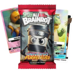 Giochi Preziosi Skifidol Italian Brainrot Trading Card Game Φακελάκι Με 7 Συλλεκτικές Κάρτες Σειρά A Psychedelic Universe - Διάφ