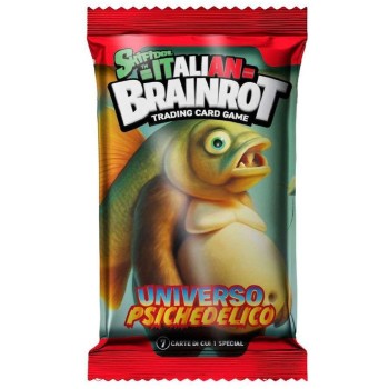 Giochi Preziosi Skifidol Italian Brainrot Trading Card Game Sachet With 7 Collectible Cards A Psychedelic Universe - Various Des